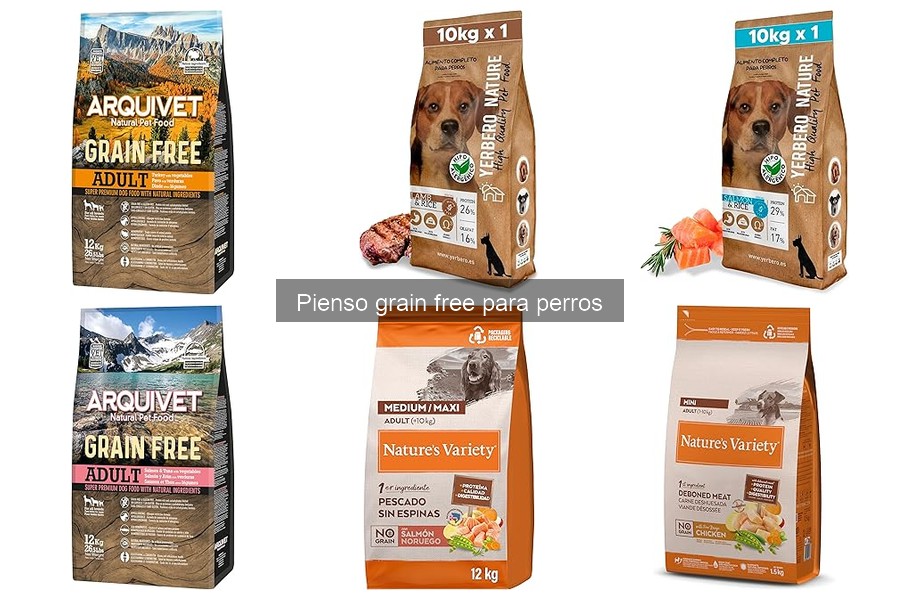 Pienso Grain Free para Perros con Alergias Alimentarias