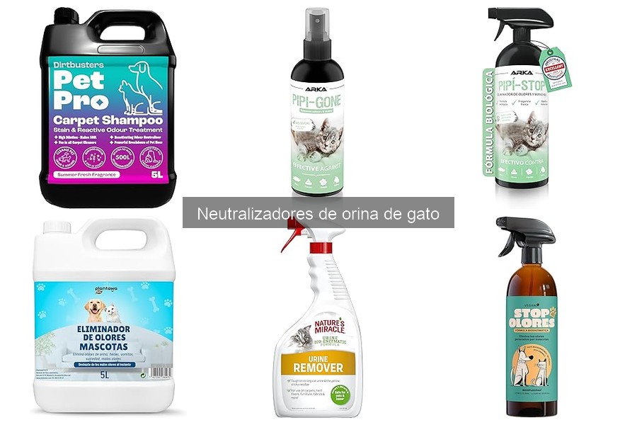 Precio promedio de neutralizadores de orina de gato