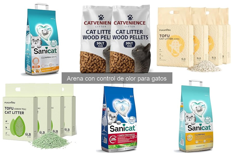 Precios de Arena con Control de Olor para Gatos en Amazon