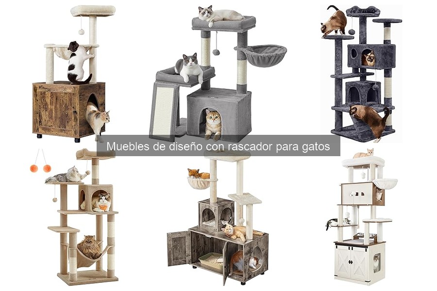 Precios de Muebles de Diseño con Rascador para Gatos