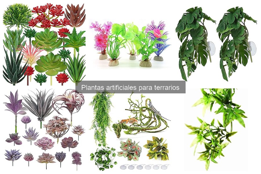 Precios de plantas artificiales para terrarios en Amazon