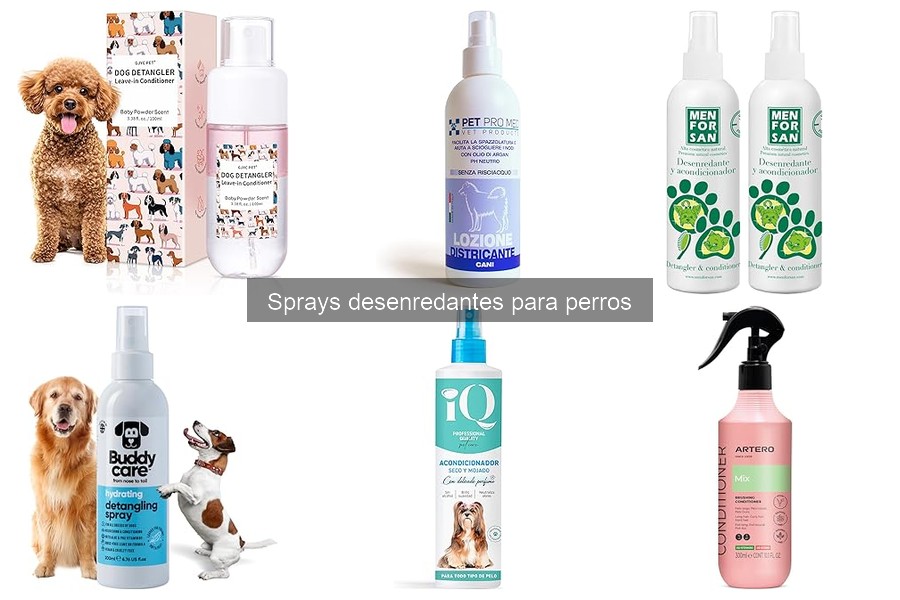Precios de sprays desenredantes para perros en 2023