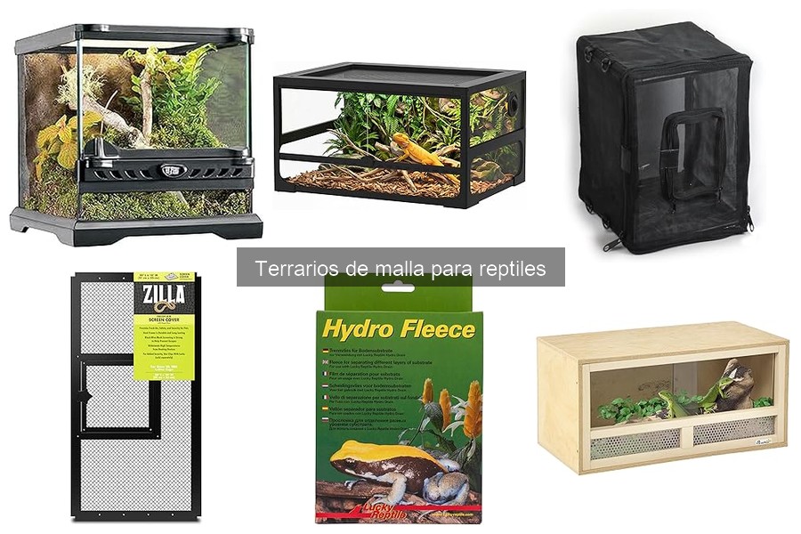 Precios promedio de terrarios de malla para reptiles