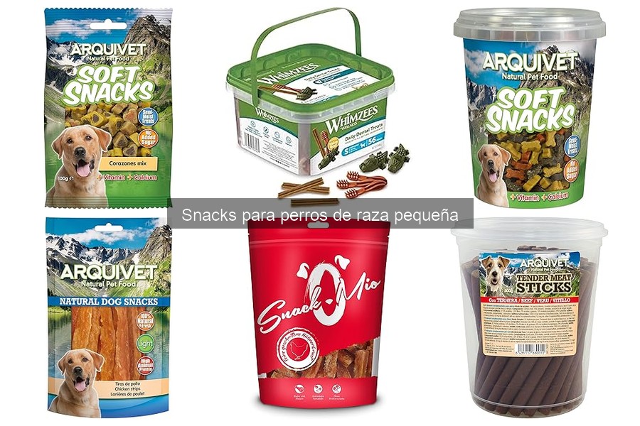 Precios Promedio Snacks para Perros de Raza Pequeña
