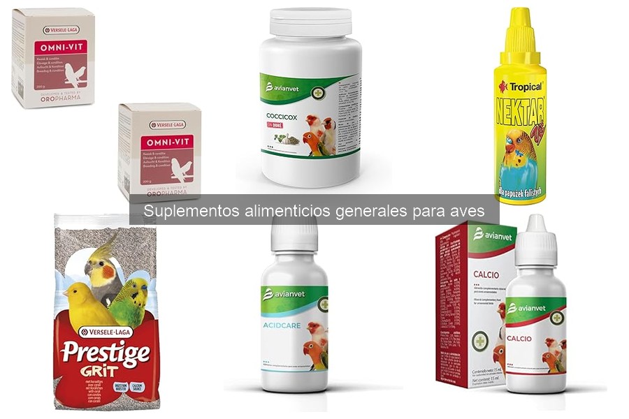 Precios y Tiendas para Suplementos Alimenticios de Aves