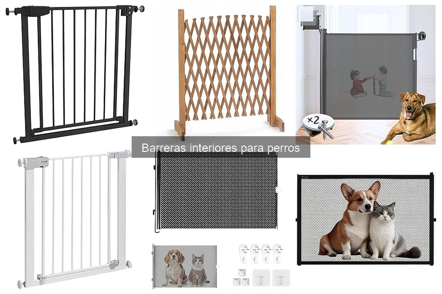 Problemas comunes con barreras interiores para perros
