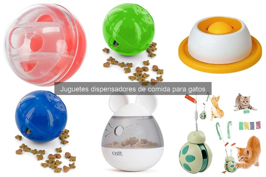 ** Problemas comunes con juguetes dispensadores de comida para gatos