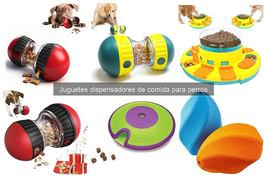 Problemas comunes con juguetes dispensadores de comida para perros