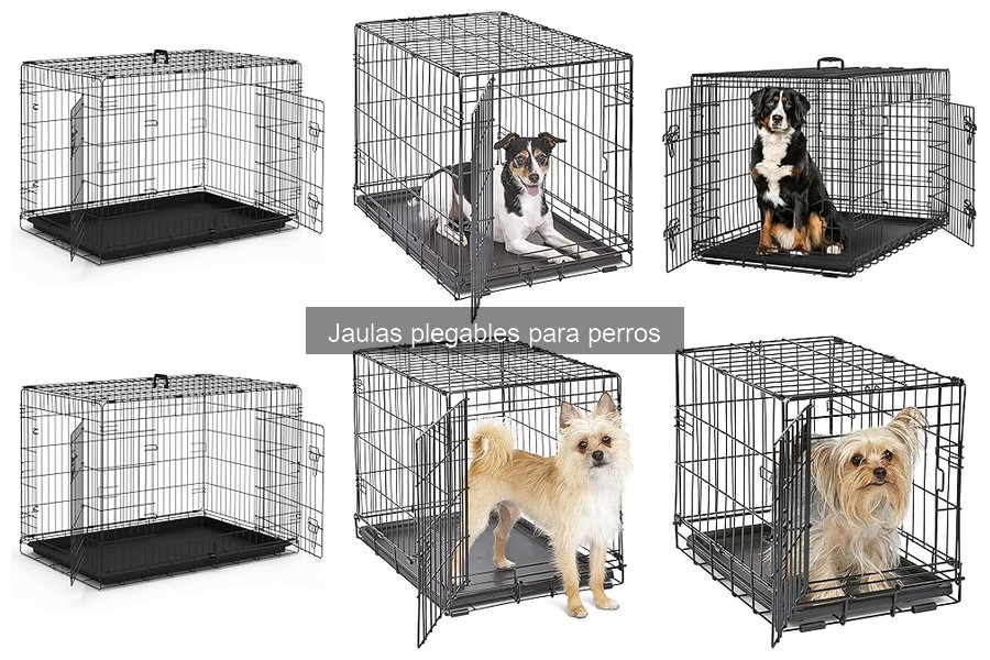 ¿Qué es una jaula plegable para perros? Características y beneficios