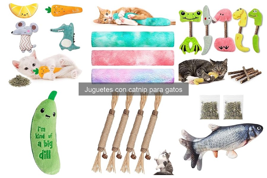 ¿Qué son los juguetes con catnip para gatos? Beneficios y más