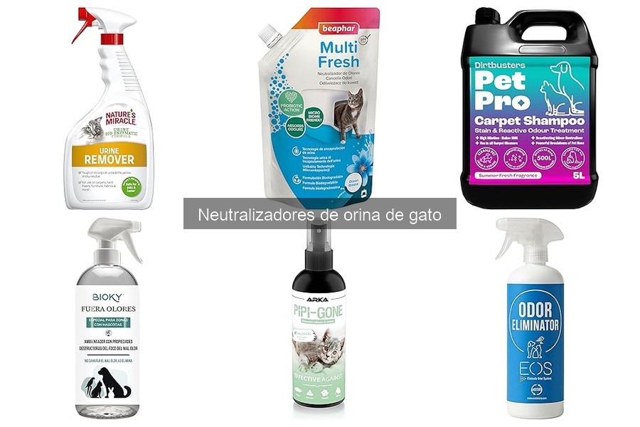 ¿Qué son los neutralizadores de orina de gato?