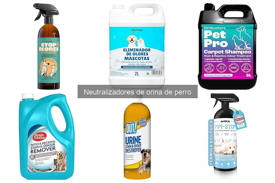 ¿Qué son los neutralizadores de orina de perro?