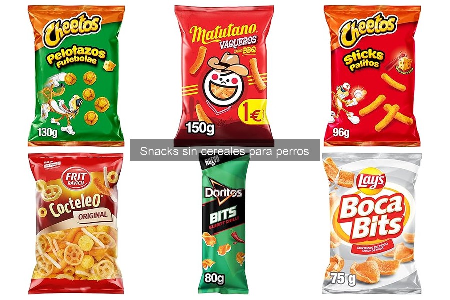 Qué son los snacks sin cereales para perros y sus beneficios