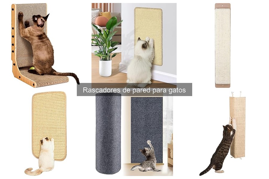 Rascadores de pared para gatos que fomentan el ejercicio