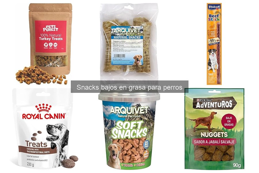 Recetas Caseras de Snacks Bajos en Grasa para Perros