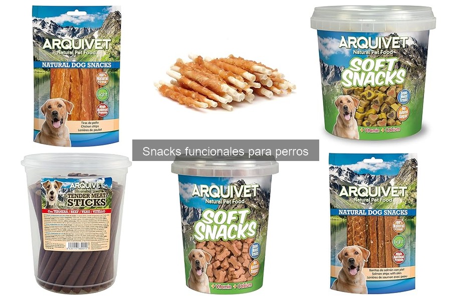 Recetas Caseras de Snacks Funcionales para Perros