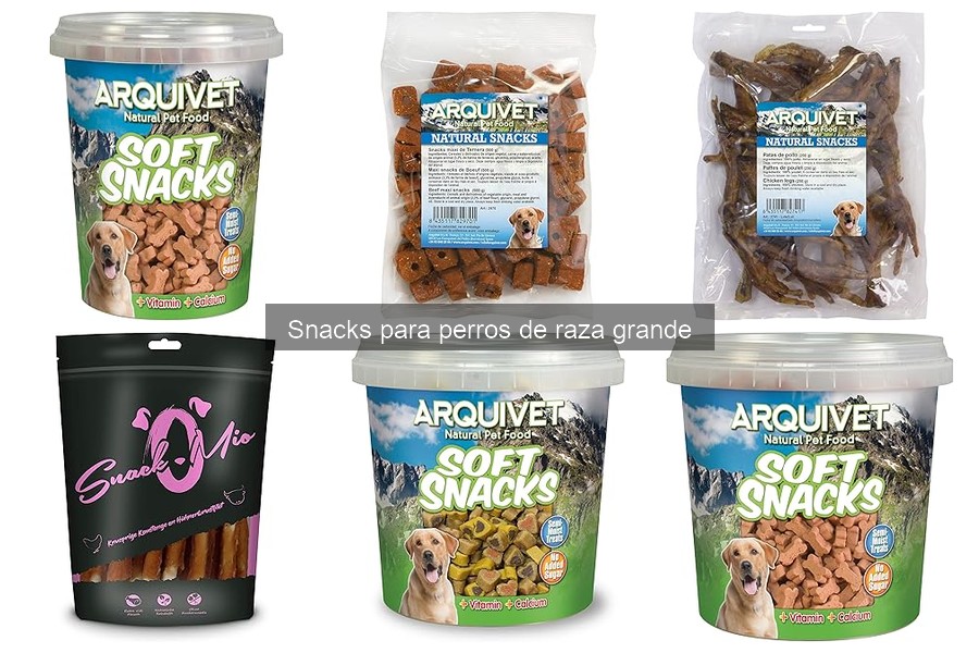 Recetas Caseras de Snacks Saludables para Perros Grandes