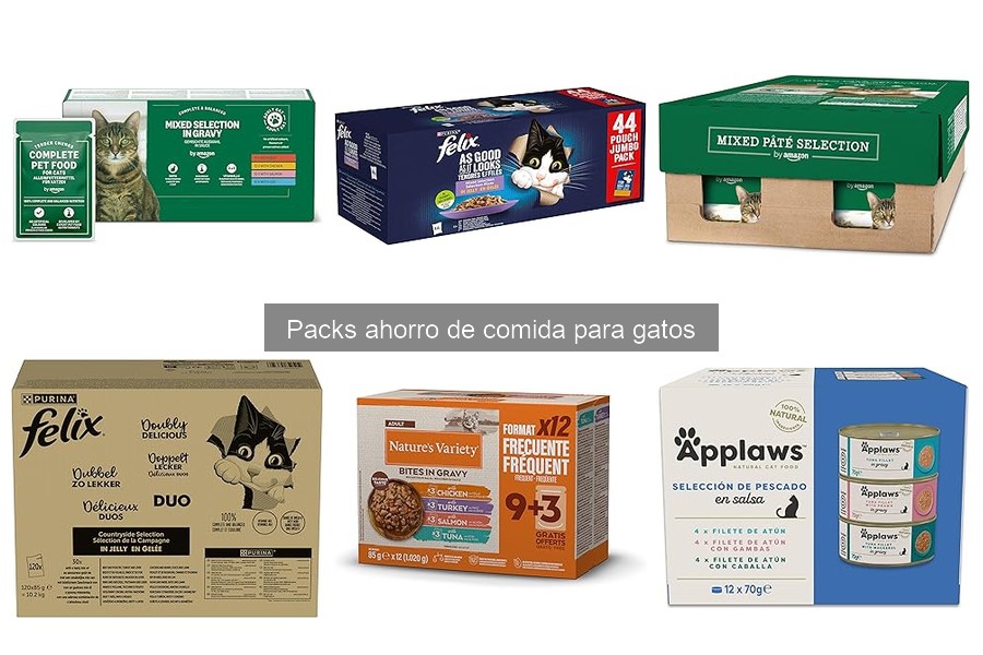 Recetas caseras para complementar packs de comida para gatos