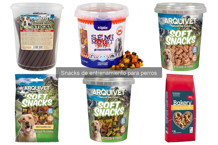Recetas Caseras para Snacks de Entrenamiento de Perros