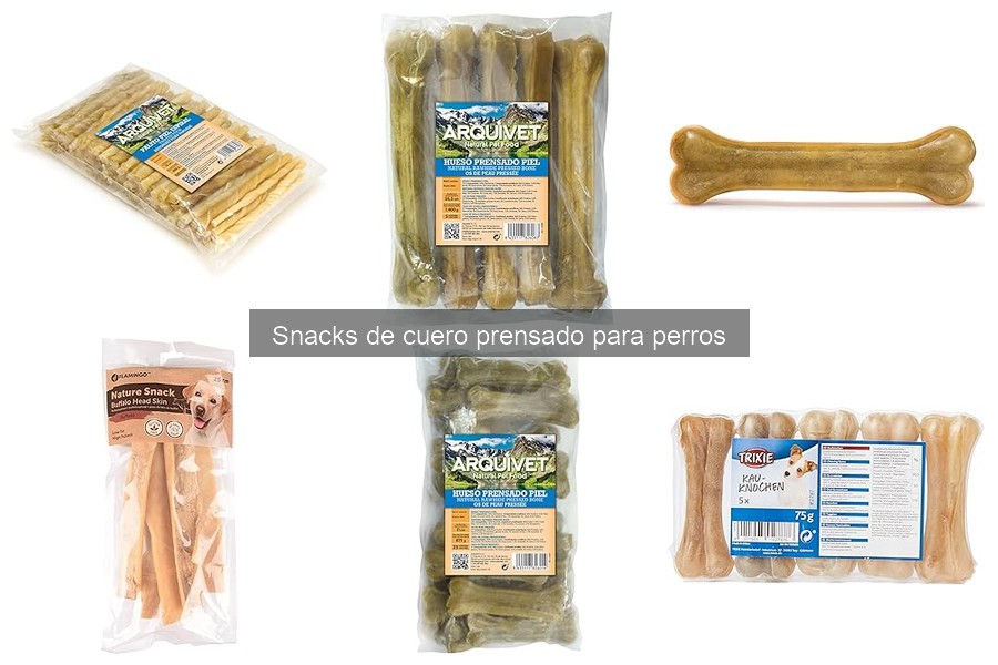 Snacks de cuero prensado para perros: ¿Qué son y beneficios?