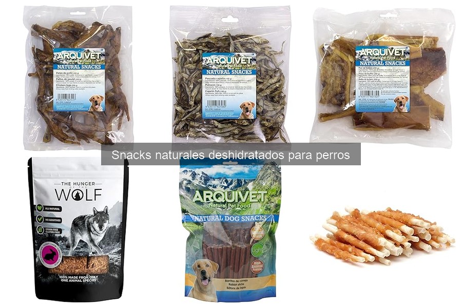 Snacks deshidratados vs. comerciales para perros: ¿cuál elegir?