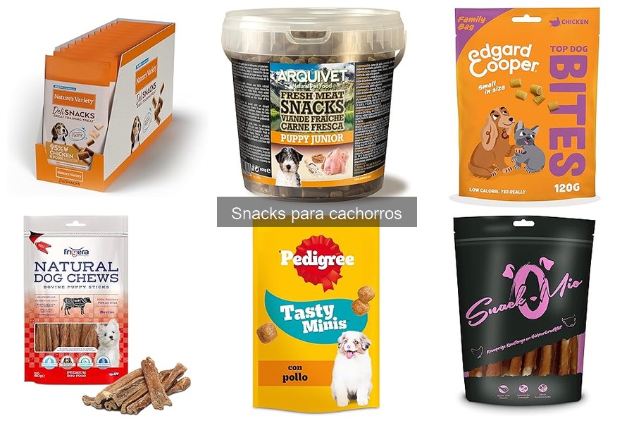 Snacks ideales para cachorros alérgicos: guía de opciones