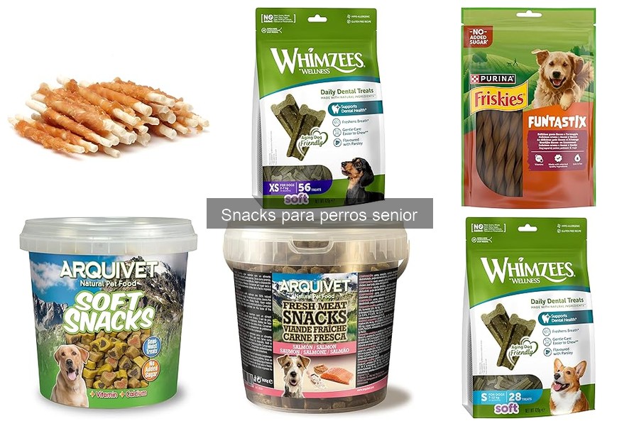 Snacks ideales para perros senior con sensibilidad digestiva