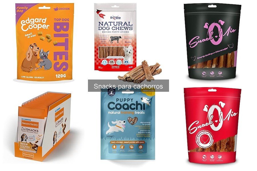 Snacks para Cachorros: Mejores Opciones para el Entrenamiento