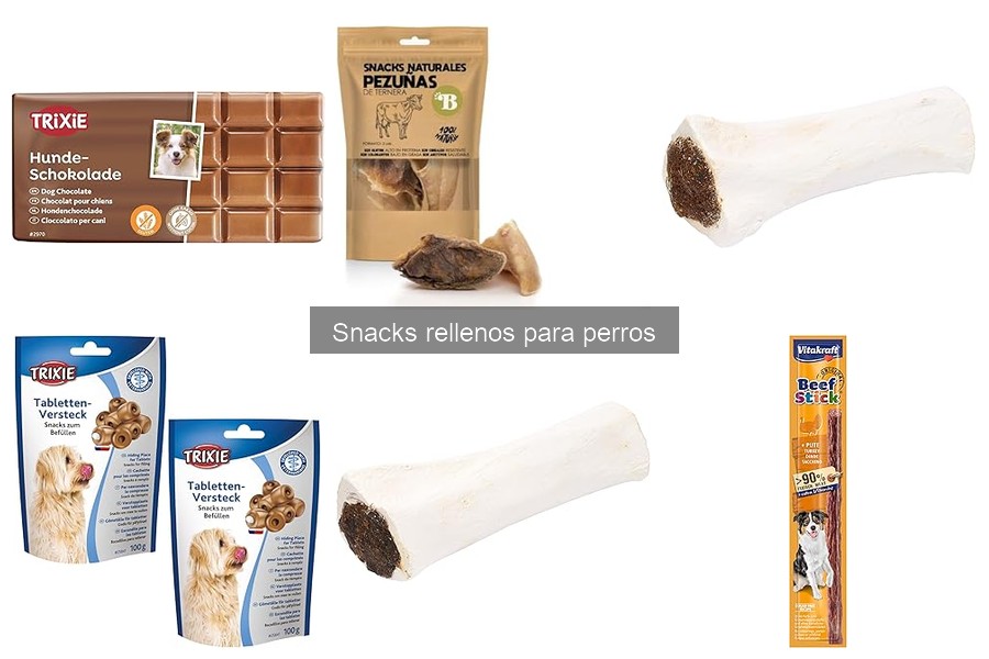 Snacks rellenos para perros: recomendaciones de veterinarios