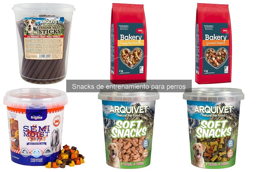 ¿Son seguros los snacks de entrenamiento para perros?