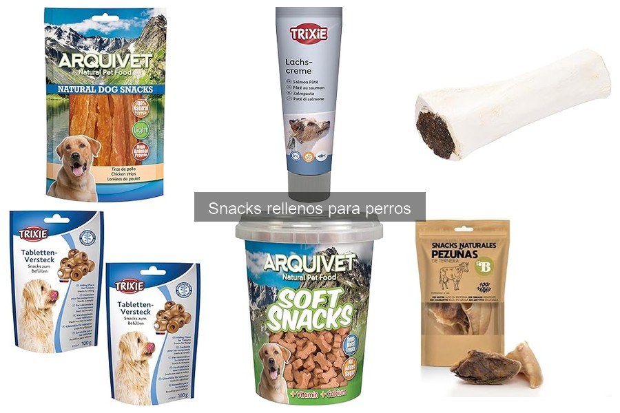¿Son seguros los snacks rellenos para perros? Análisis y consejos