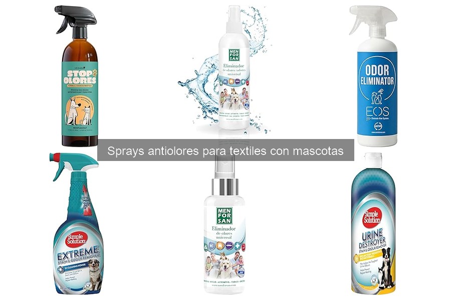 Sprays antiolores para textiles: qué son y cómo funcionan