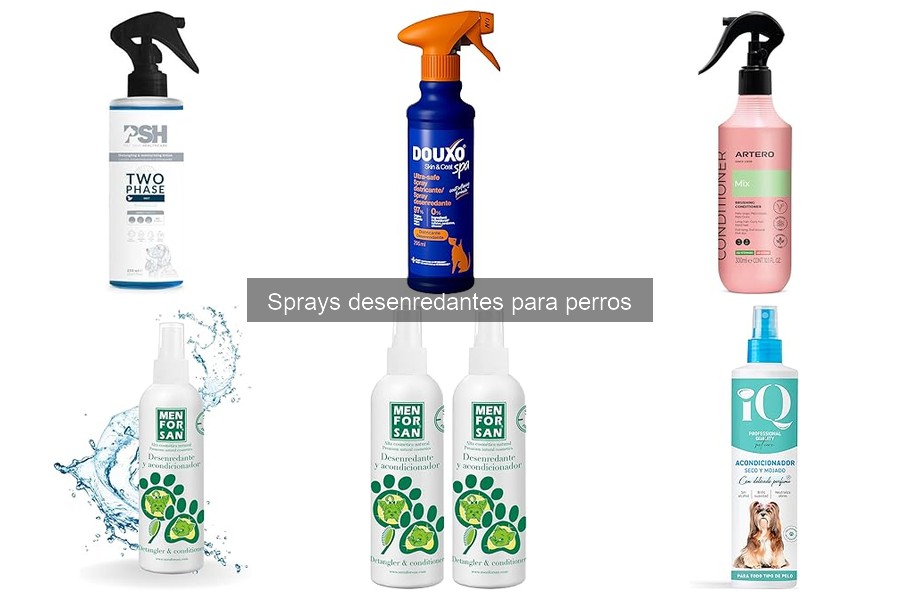 Sprays desenredantes para perros: ¿Qué son y sus beneficios?