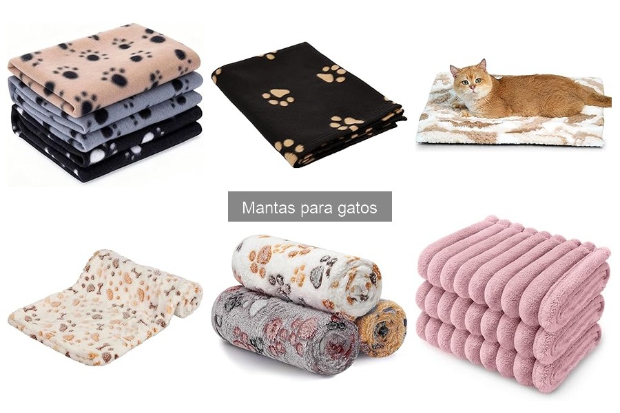 Tipos de mantas para gatos: Características y beneficios