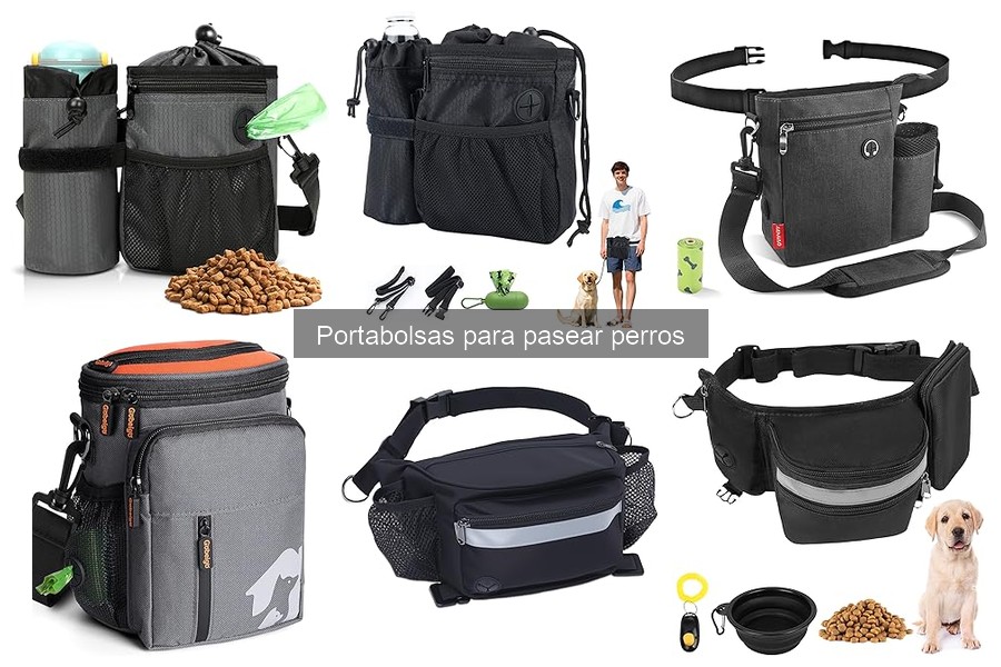 Tipos de portabolsas para pasear perros: características y diseños