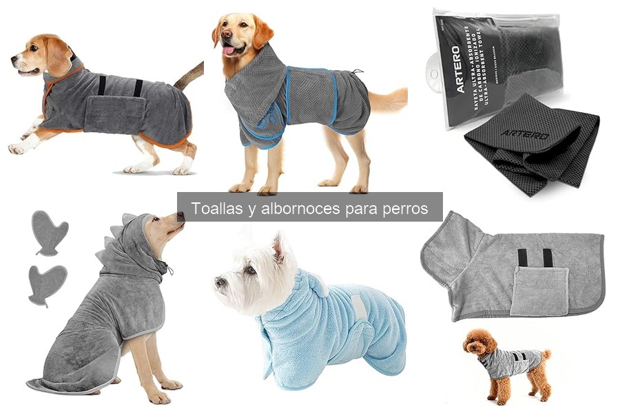 Tipos de toallas y albornoces para perros: ¡Guía completa!