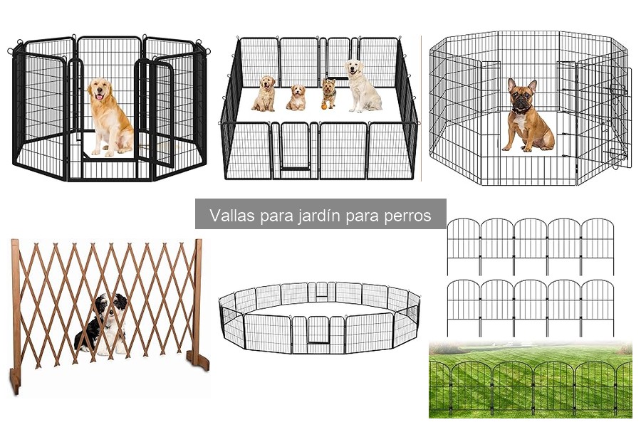 Vallas para jardín para perros: características y beneficios