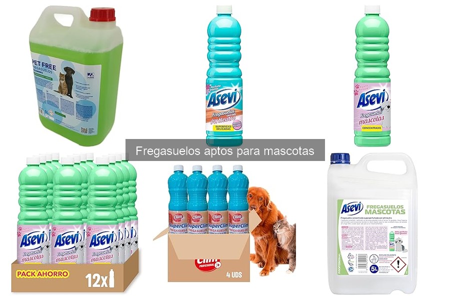 Ventajas de Fregasuelos Aptos para Mascotas