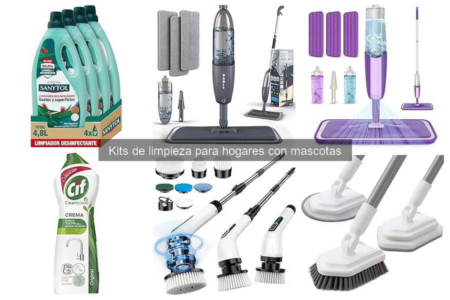Ventajas de Kits de Limpieza para Hogares con Mascotas