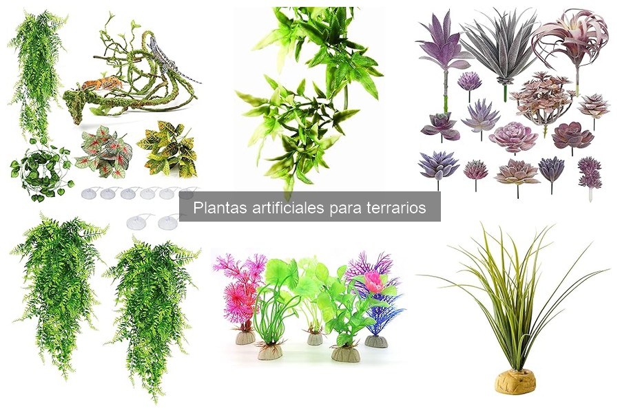 Ventajas de Usar Plantas Artificiales en Terrarios