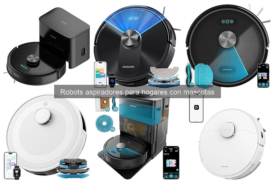 Ventajas de usar un robot aspirador en hogares con mascotas