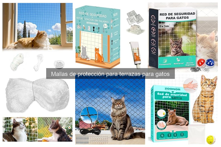 Ventajas y desventajas de mallas de protección para gatos